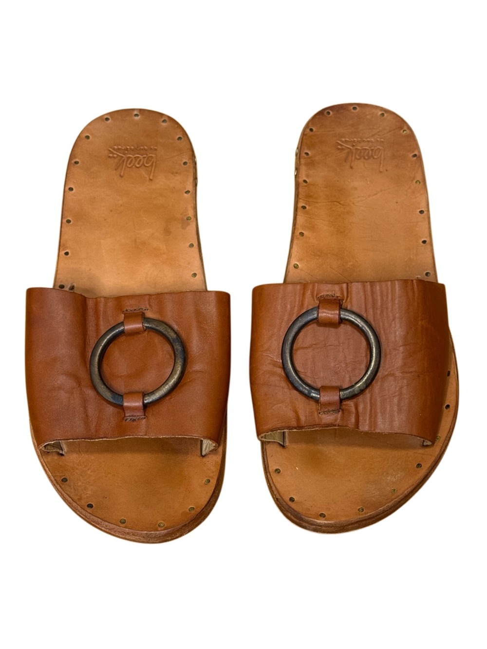 Anthropologie BEEK Leather Cockatoo Sandals